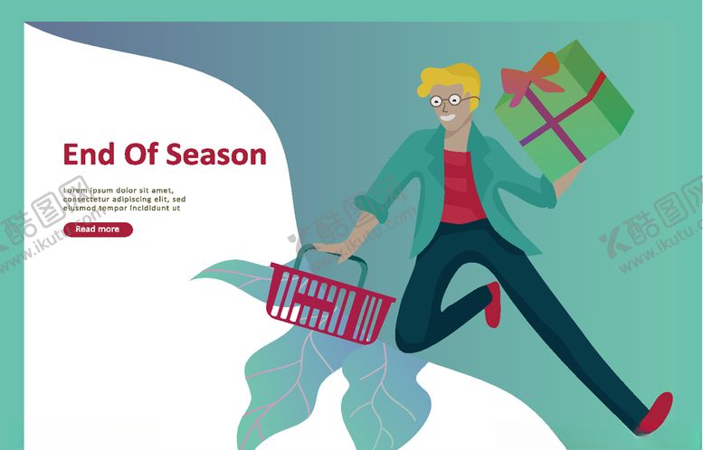 编号：28865909290328534155【酷图网】源文件下载-手绘购物插画