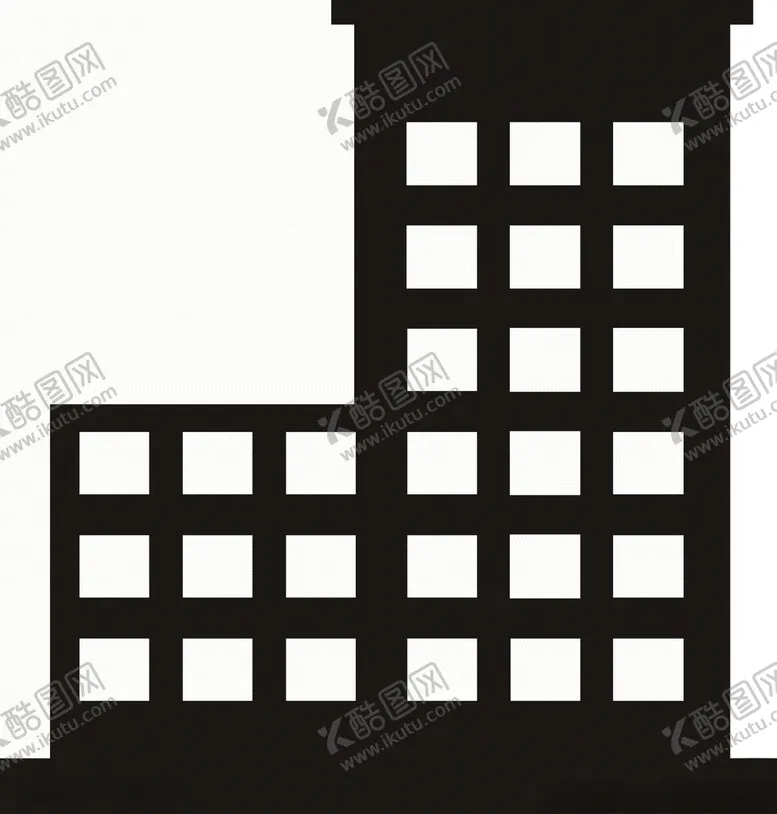 编号：71631606270415312276【酷图网】源文件下载-建筑房屋剪影-12