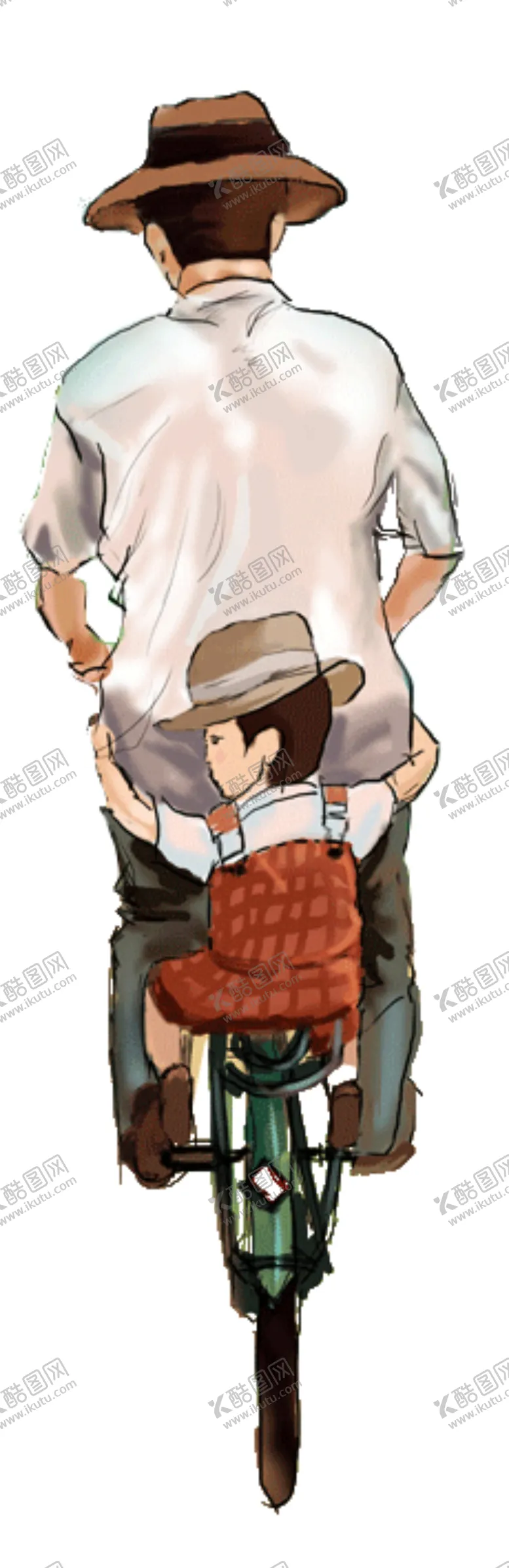 编号：19692506282135124163【酷图网】源文件下载-父亲节插画