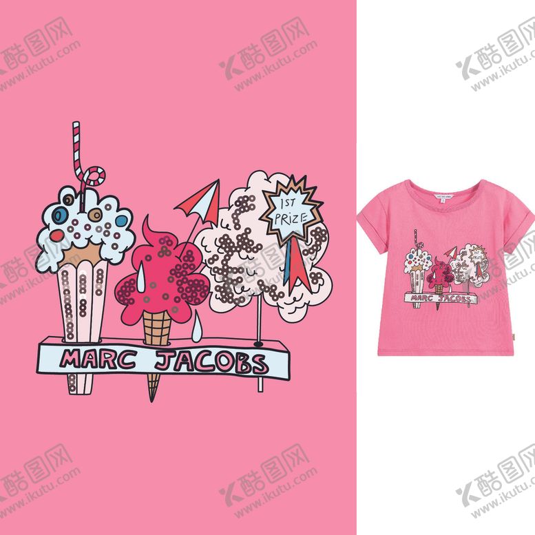 编号：98102109250843206484【酷图网】源文件下载-大牌儿童短袖