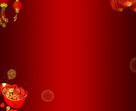 红色背景