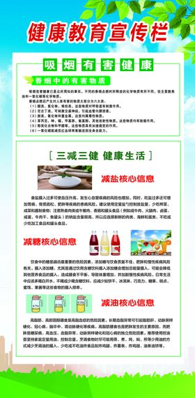 健康教育宣传栏安全购买食品消防社区饮食专