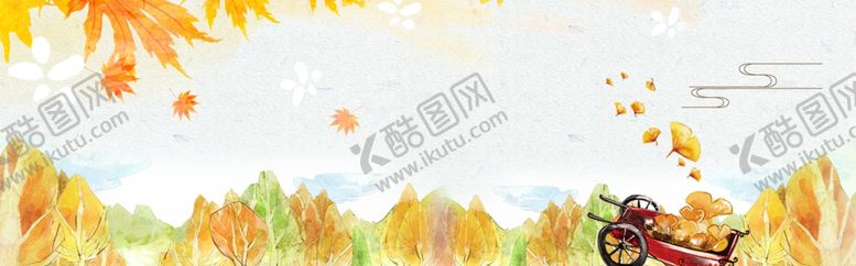 编号：64354009201450235043【酷图网】源文件下载-手绘枫树叶