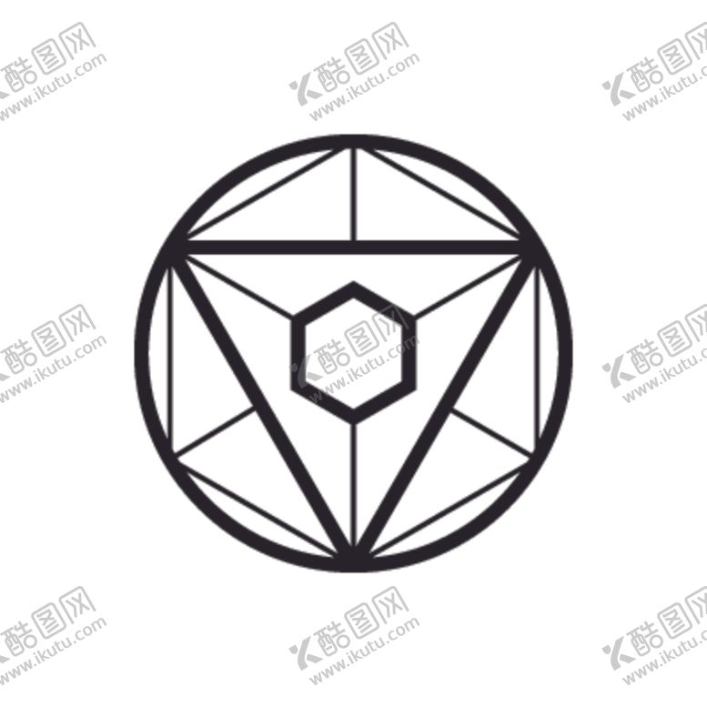 编号：42290805122333284200【酷图网】源文件下载-圆形标志