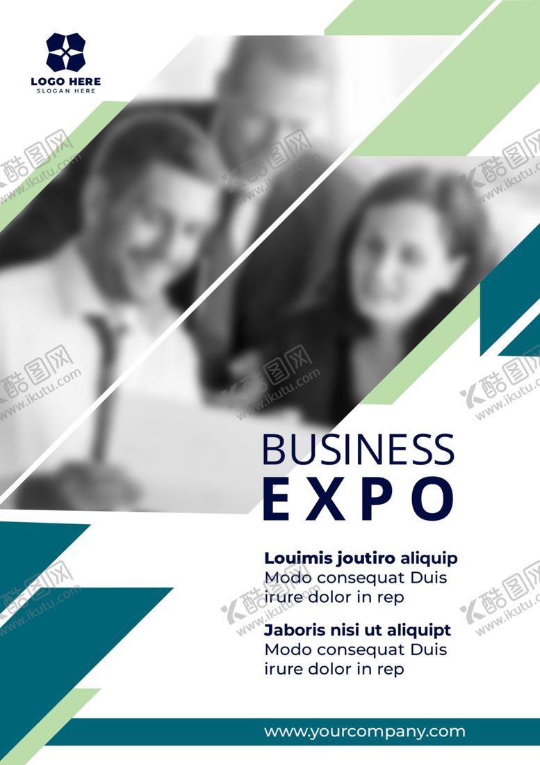 编号：85139309120522386836【酷图网】源文件下载-A4纸企业商务项目海报