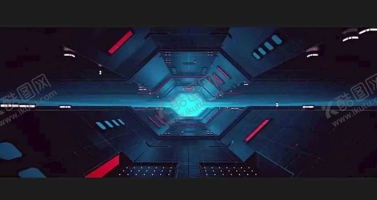 编号：97011510182209095747【酷图网】源文件下载-C4D模型宇宙船舱内部背景