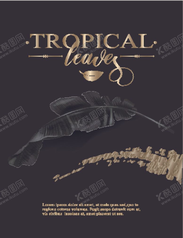 编号：52026709192058383694【酷图网】源文件下载-奢华树叶主题背景
