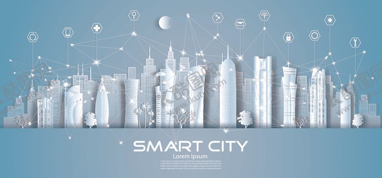 编号：21452509130248162604【酷图网】源文件下载-城市剪纸插画