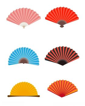 中国风扇子