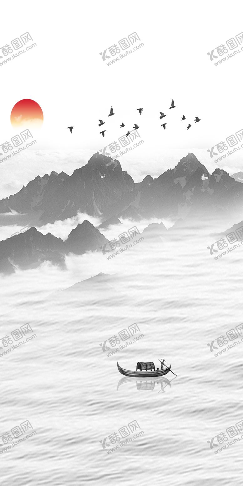 编号：22916806261508125049【酷图网】源文件下载-水墨画