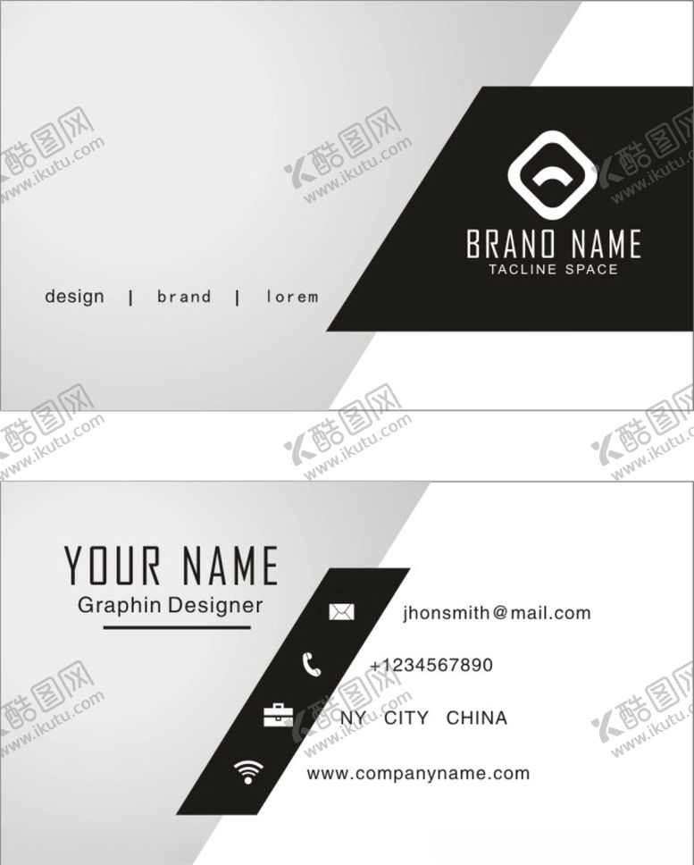 编号：60848410032037559567【酷图网】源文件下载-商务名片