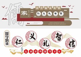 形象墙模板校园文化墙