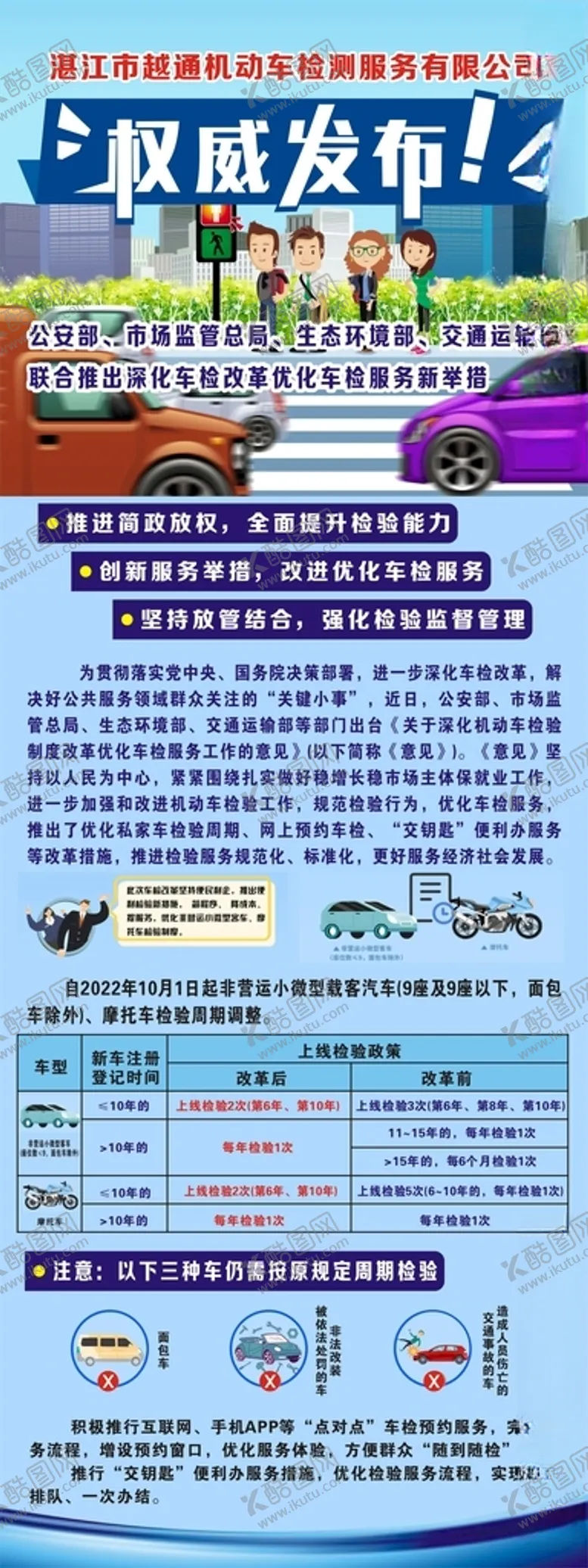 编号：82873812180618548964【酷图网】源文件下载-车检服务新举措