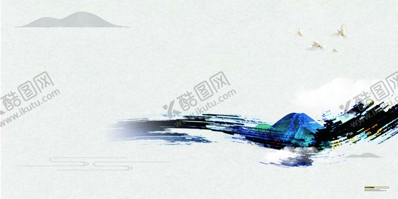 编号：25893709261835045209【酷图网】源文件下载-中国风水墨背景