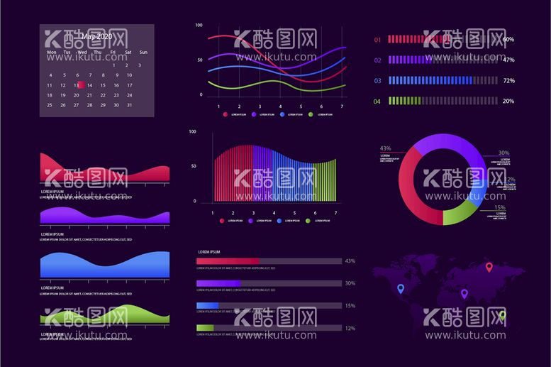 编号：01487609241305327439【酷图网】源文件下载-信息图表