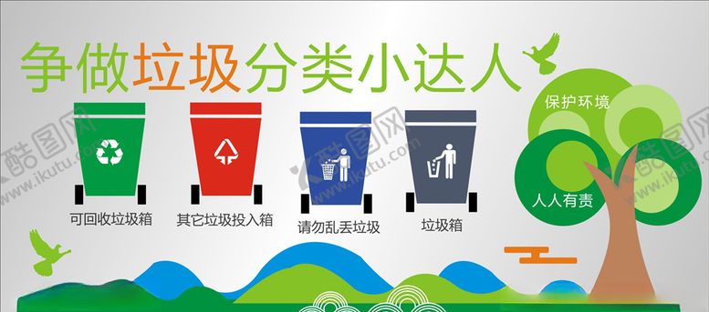 编号：92676603151621163819【酷图网】源文件下载-垃圾分类