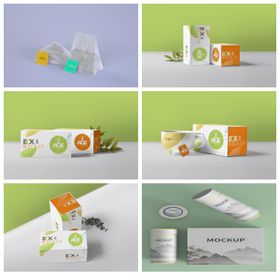 立体方盒礼盒样机