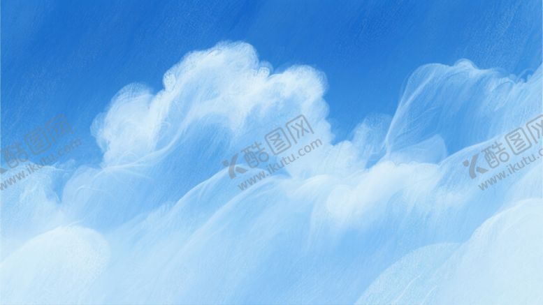 编号：19986404041422381975【酷图网】源文件下载-蓝天之上的蓬松云朵