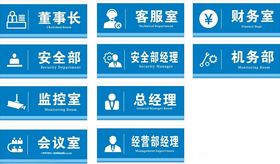 办公室门牌