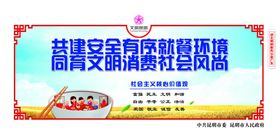 创建文明城市文明秩序围挡