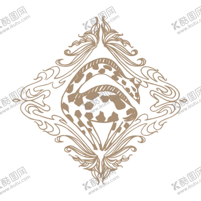 编号：60083109230644418506【酷图网】源文件下载-中国古典神兽图案