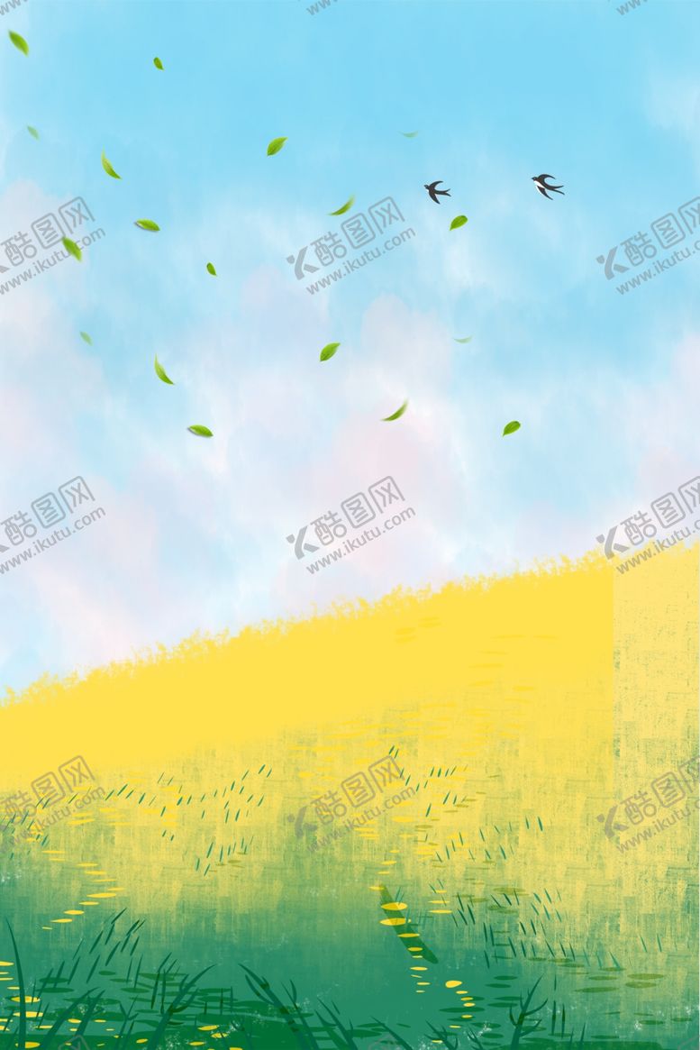 编号：50762910302132358883【酷图网】源文件下载-油菜花