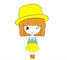 可爱女孩