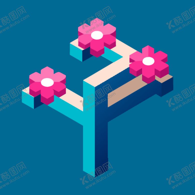 编号：71732012222118495116【酷图网】源文件下载-3D梅花