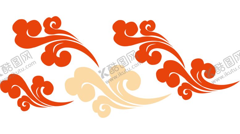 编号：66167010100238431111【酷图网】源文件下载-祥云图案中国风云纹中式花纹