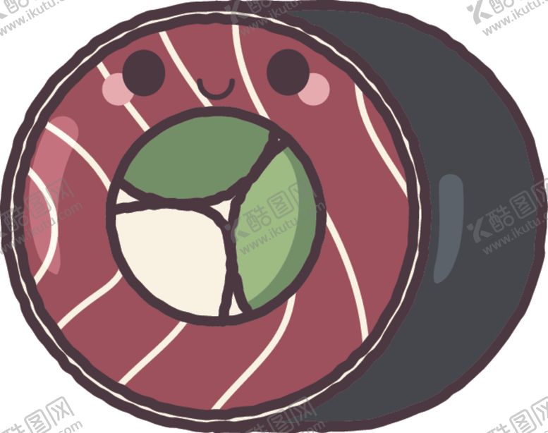 编号：40804410031824447128【酷图网】源文件下载-卡哇伊美食