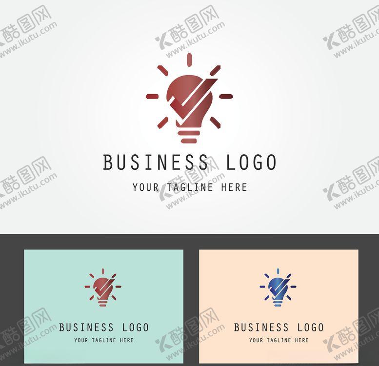 编号：92965109140534343838【酷图网】源文件下载-灯泡logo