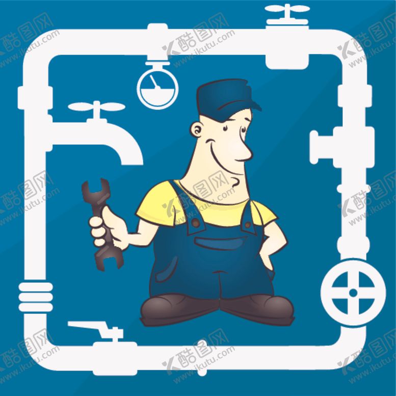 编号：67495510290913126316【酷图网】源文件下载-维修水管
