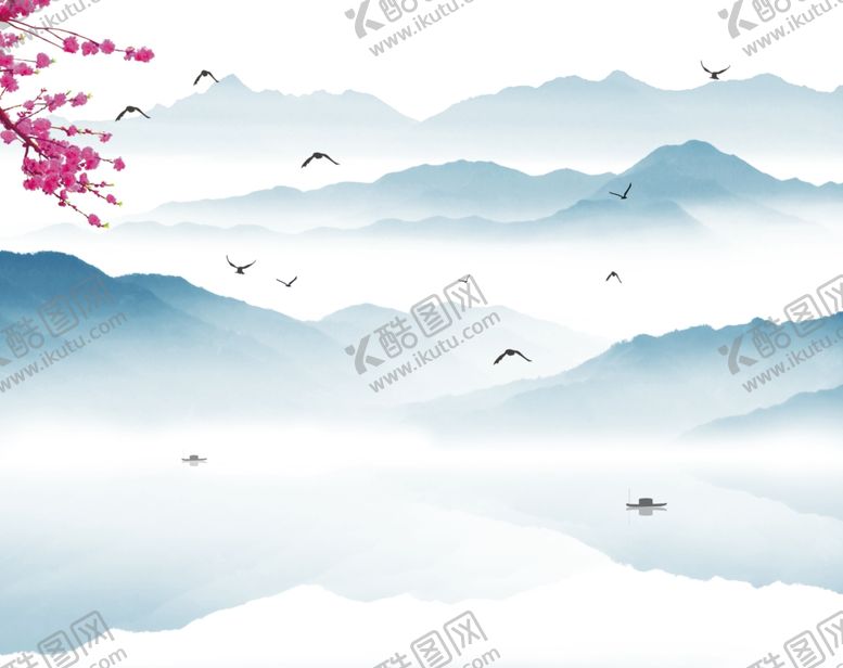 编号：61780510211500529760【酷图网】源文件下载-水墨山水