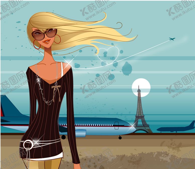 编号：62190911012049016357【酷图网】源文件下载-时尚女人