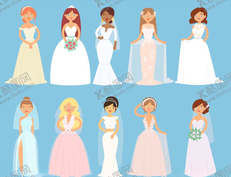 编号：85655809150140322362【酷图网】源文件下载-婚纱