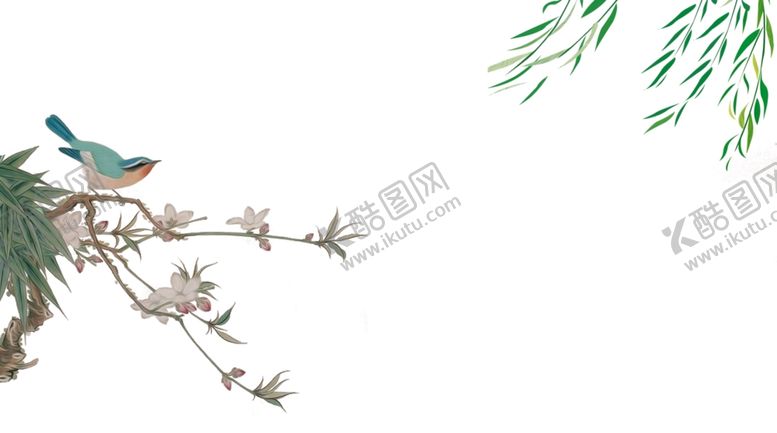 编号：60611006170101015549【酷图网】源文件下载-鸟树花