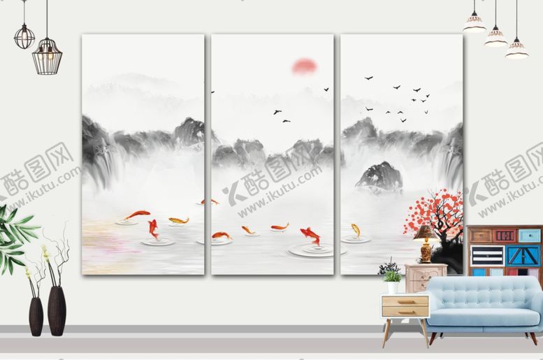 编号：81232204190418044533【酷图网】源文件下载-山水画