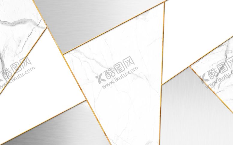 编号：65273109251201345487【酷图网】源文件下载-几何黑白大理石背景墙