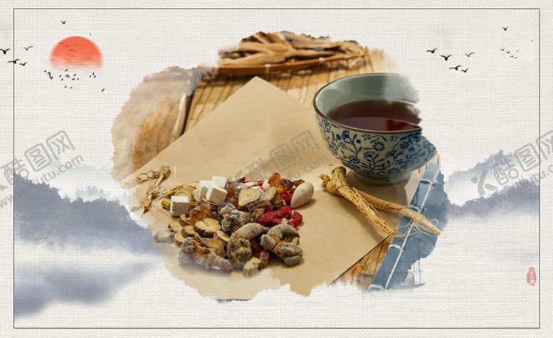 编号：81755510090327142202【酷图网】源文件下载-中医养生