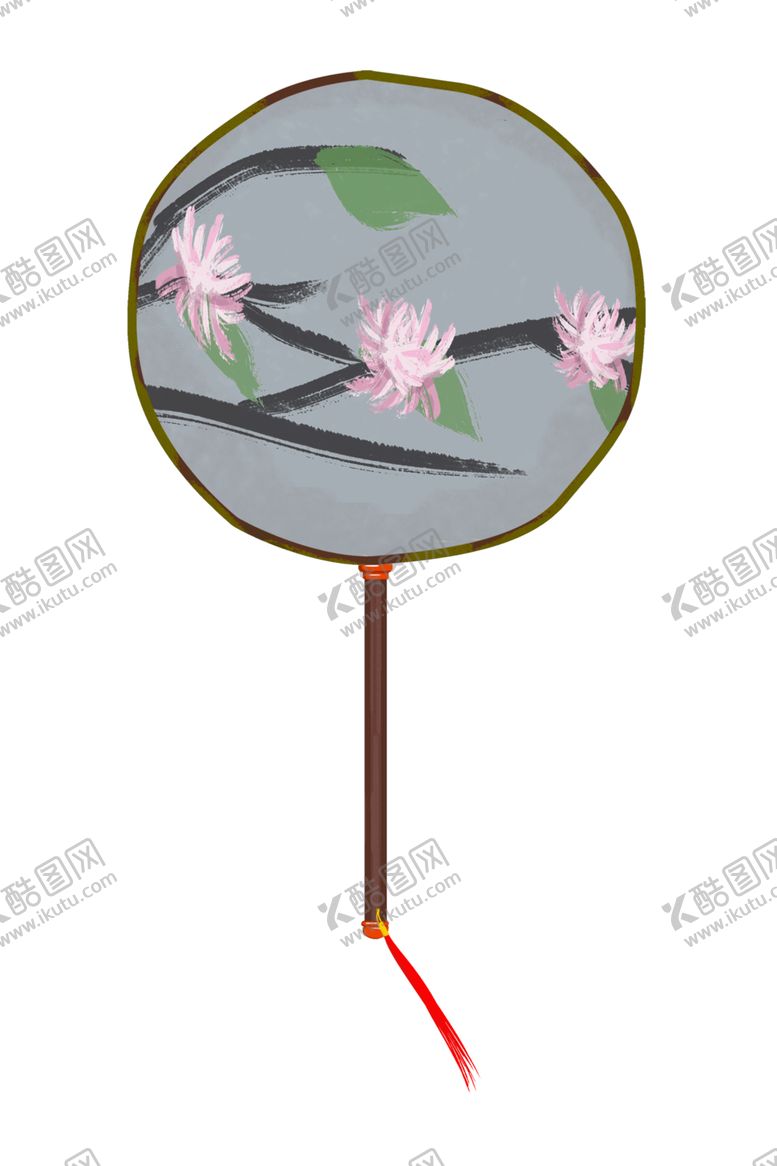编号：86556904280930151455【酷图网】源文件下载-团扇