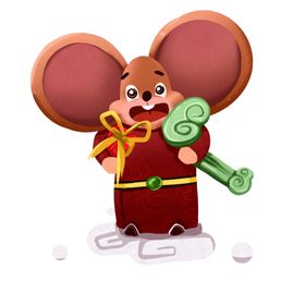 鼠年卡通形象
