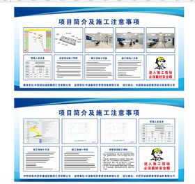 项目施工安全管理宣传栏