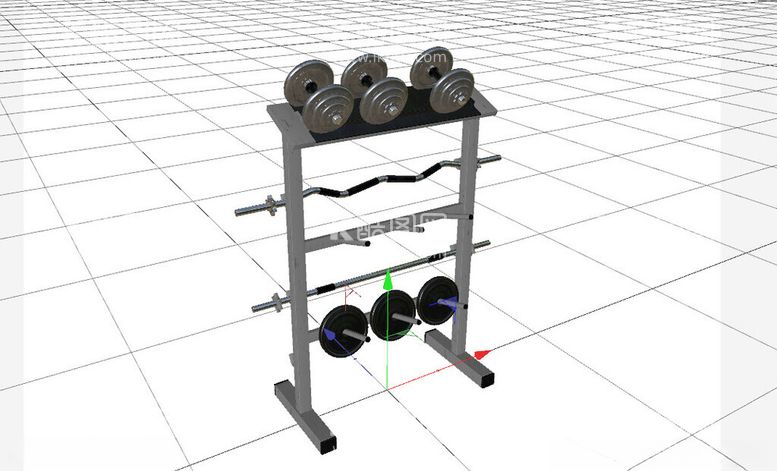编号：25910812041159189504【酷图网】源文件下载-C4D模型运动器材