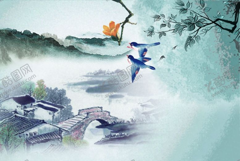 编号：48792109220137129126【酷图网】源文件下载-水墨画