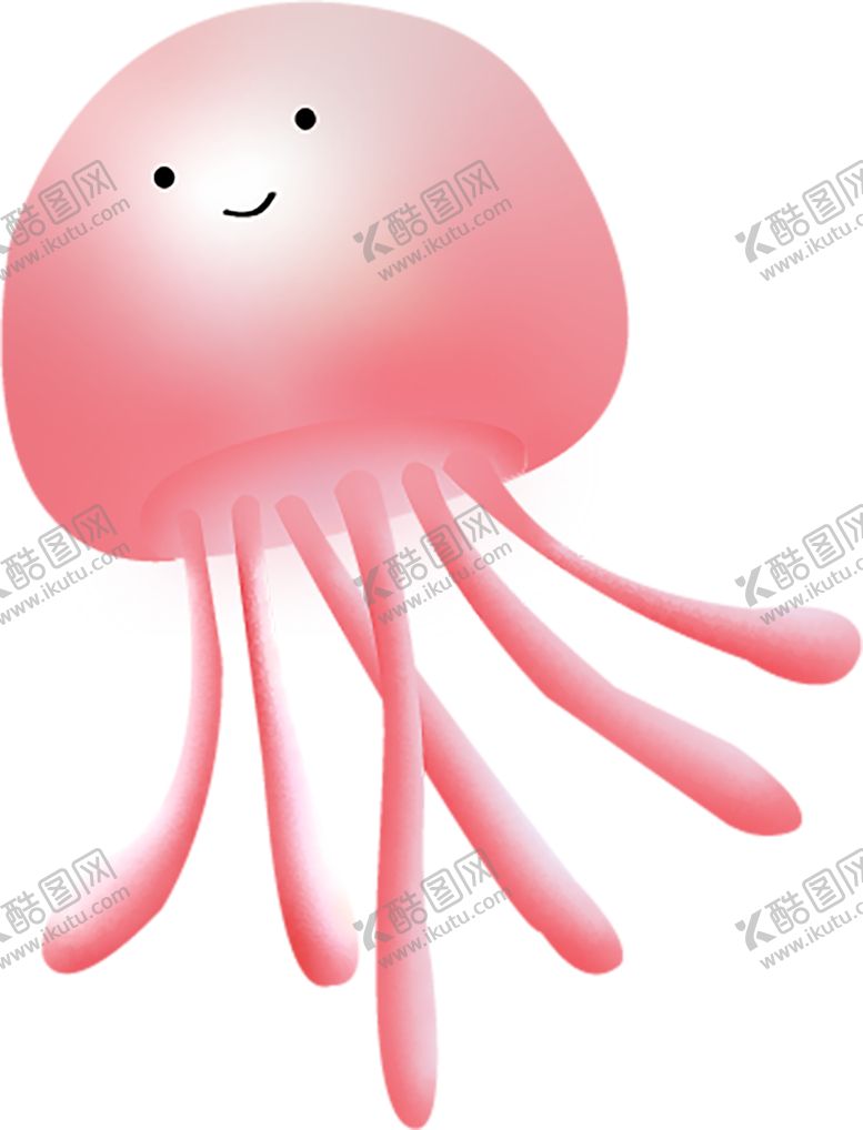 编号：93168902111647496998【酷图网】源文件下载-渐变水母png可爱素材 