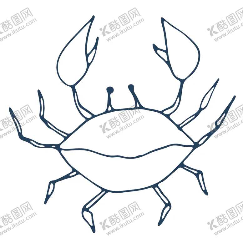 编号：68508006301734029673【酷图网】源文件下载-手绘海洋生物