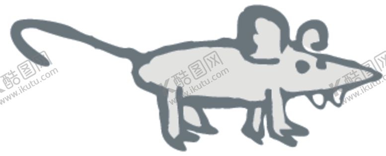 编号：91640310061601241241【酷图网】源文件下载-老鼠简笔画