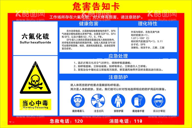 编号：85584612110903521772【酷图网】源文件下载-危害告知卡