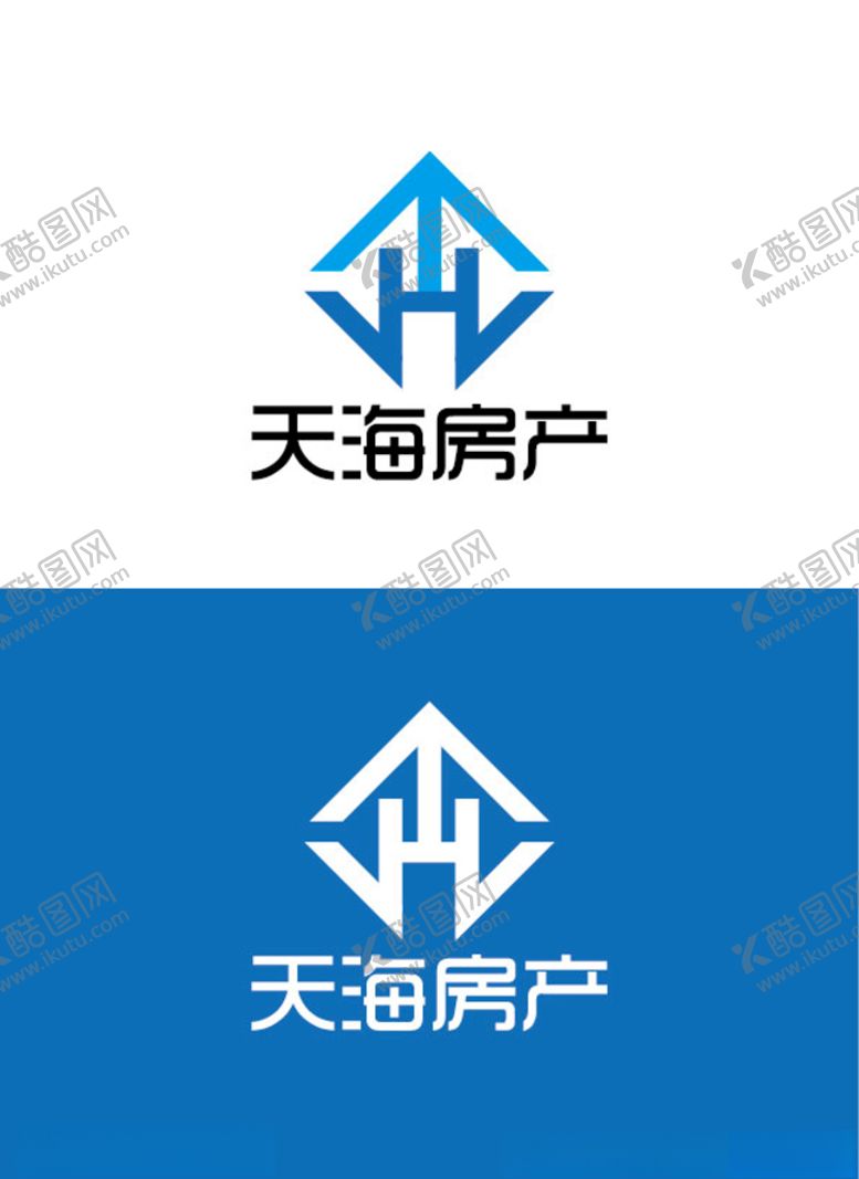 编号：66005609210305007855【酷图网】源文件下载-房产标识设计