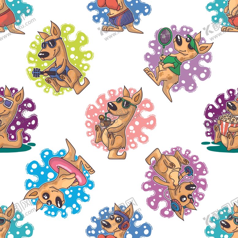 编号：45766409100323499683【酷图网】源文件下载-无缝印花